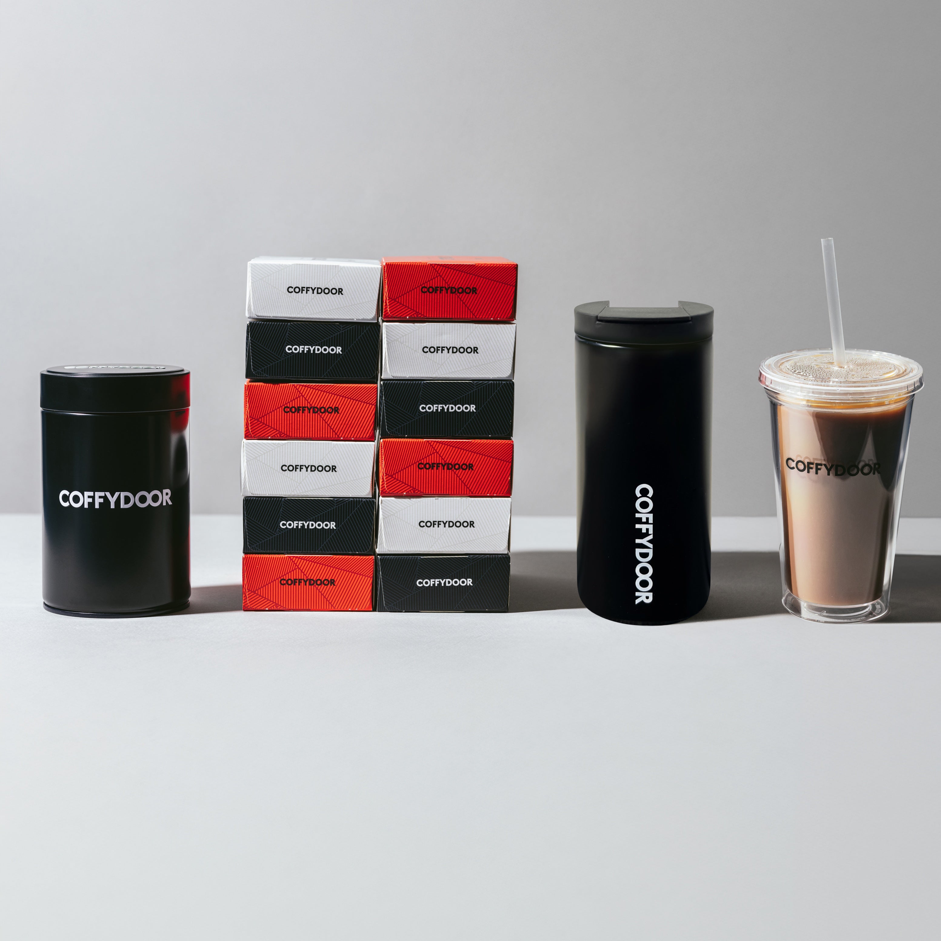 Nykundserbjudande:120 Nespresso®-kompatibla kapslar + Gratis Termomugg + Gratis Take-away mugg + Kapselhållare