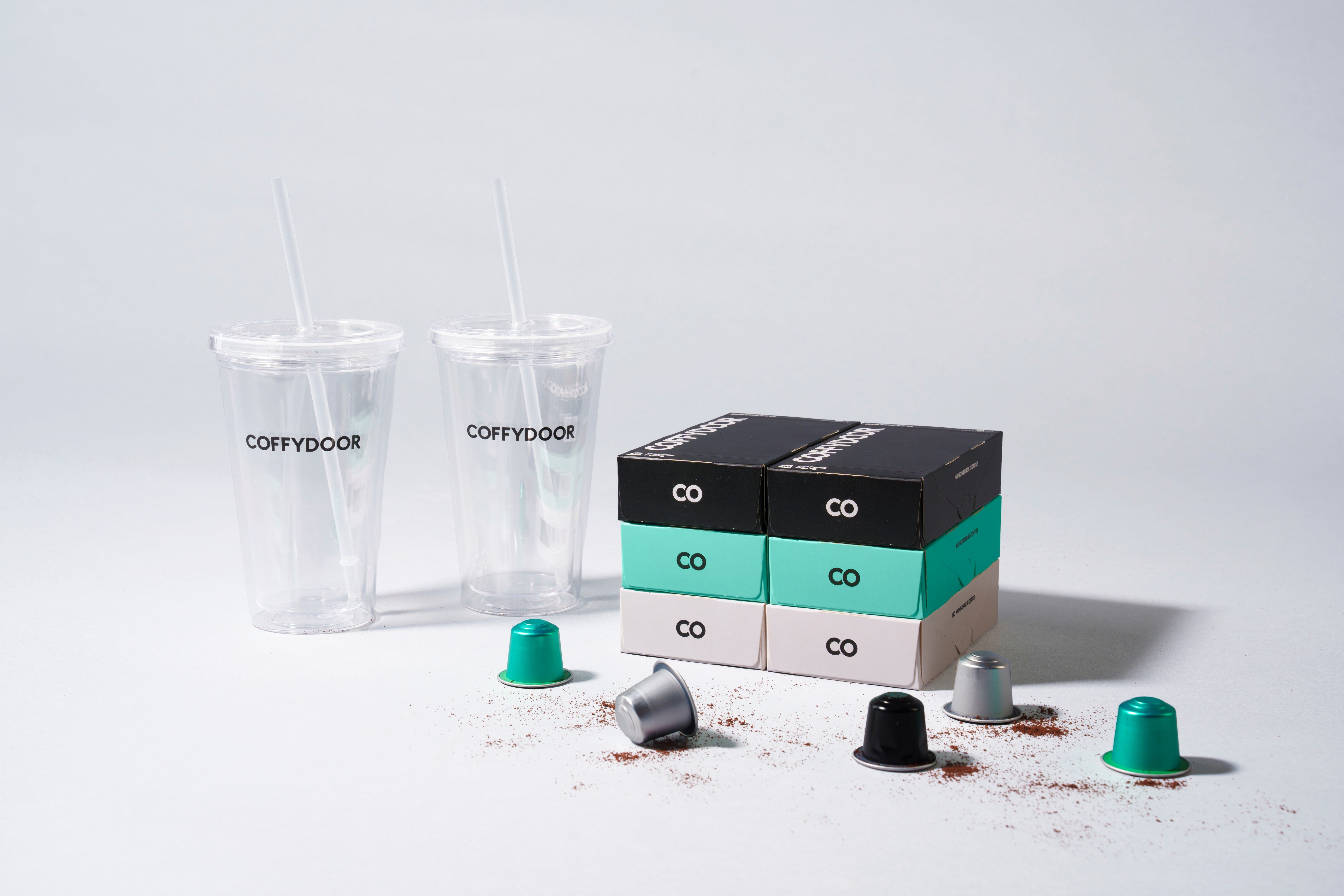 60 Nespresso®-kompatibla kapslar + 2 Coffycups – Coffydoor