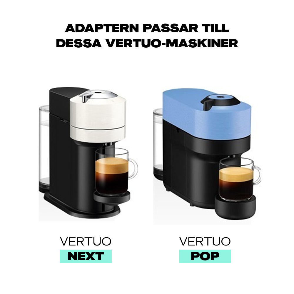 Vertuo Startpaket - 120 kapslar + Termosmugg+ Vertuo adapter